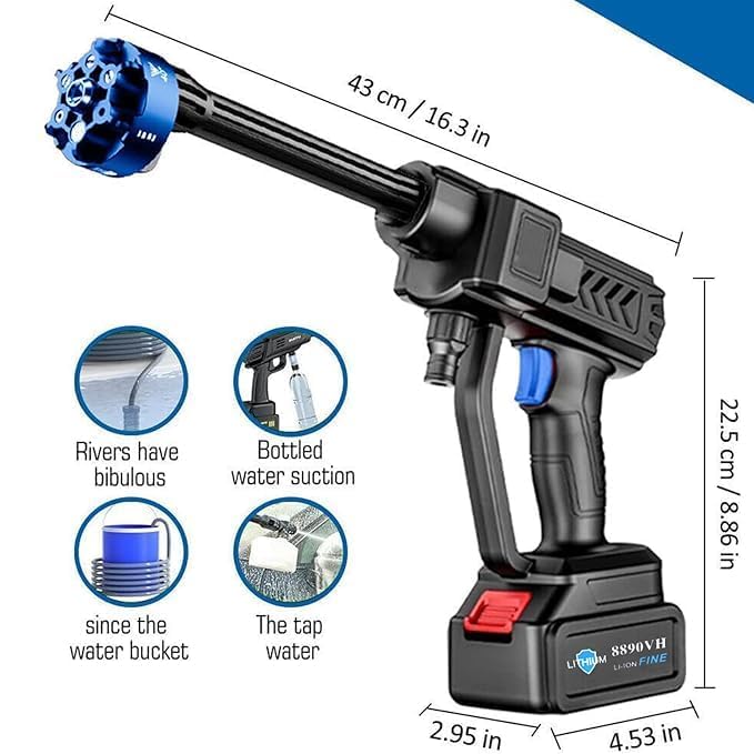 Cordless Portable Pressure Water Gun