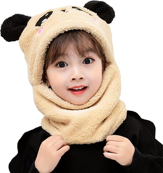 Kids Panda Wool Cap